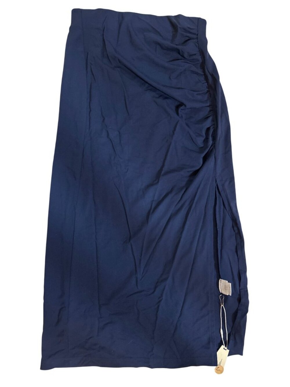 OGL Navy Blue Maxi Skirt XS Nylon & Spandex